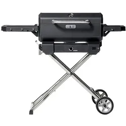 Masterbuilt Portable - tragbarer Holzkohle Grill & Smoker mit klappbarem Unterwagen