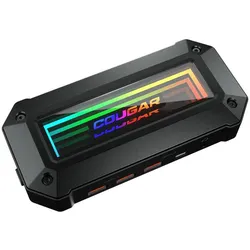 Cougar Docking-Station, DS10 (USB-C), Dockingstation + USB Hub, Schwarz