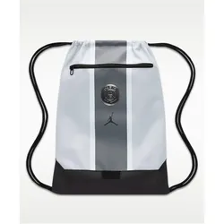 NIKE PSG Paris Saint-Germain Jordan Academy Turnbeutel (18 Liter) 043 - pure platinum/(pure platinum)