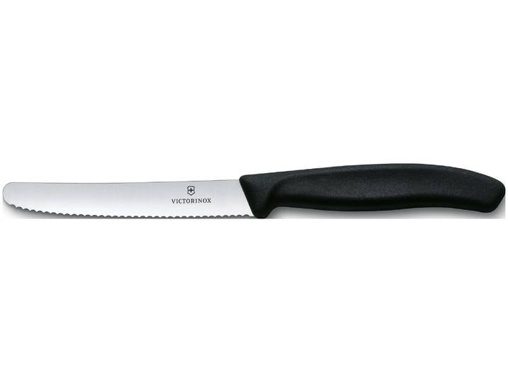Victorinox Tomaten- und Tafelmesser Schwarz 11cm