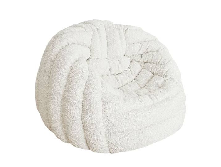 Pouf XL bouclette