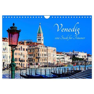 Venedig - eine Stadt für Träumer (Wandkalender 2027 DIN A4 quer), CALVENDO Monatskalender