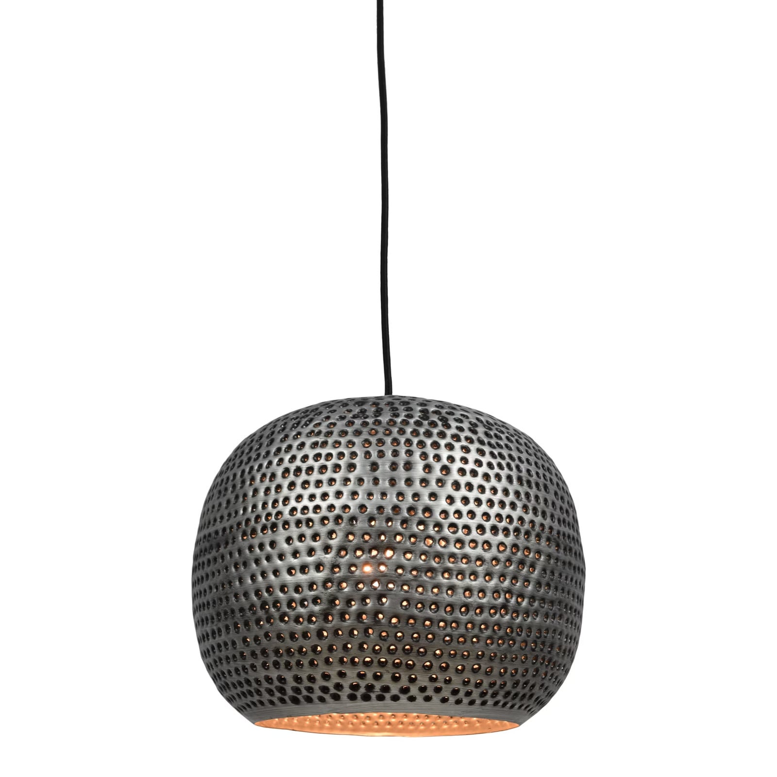 Urban Interiors Spike hanglamp Bol Zink Ø27cm