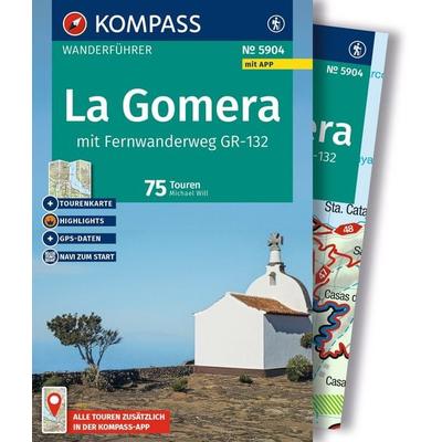 KOMPASS Wanderführer La Gomera, mit Fernwanderweg GR-132, 75 Touren mit Extra-Tourenkarte, Taschenbuch von Michael Will, KOMPASS Freytag & Berndt,
