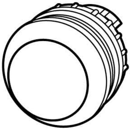 Eaton Bouton-poussoir plat noir M22S-D-S (216591)