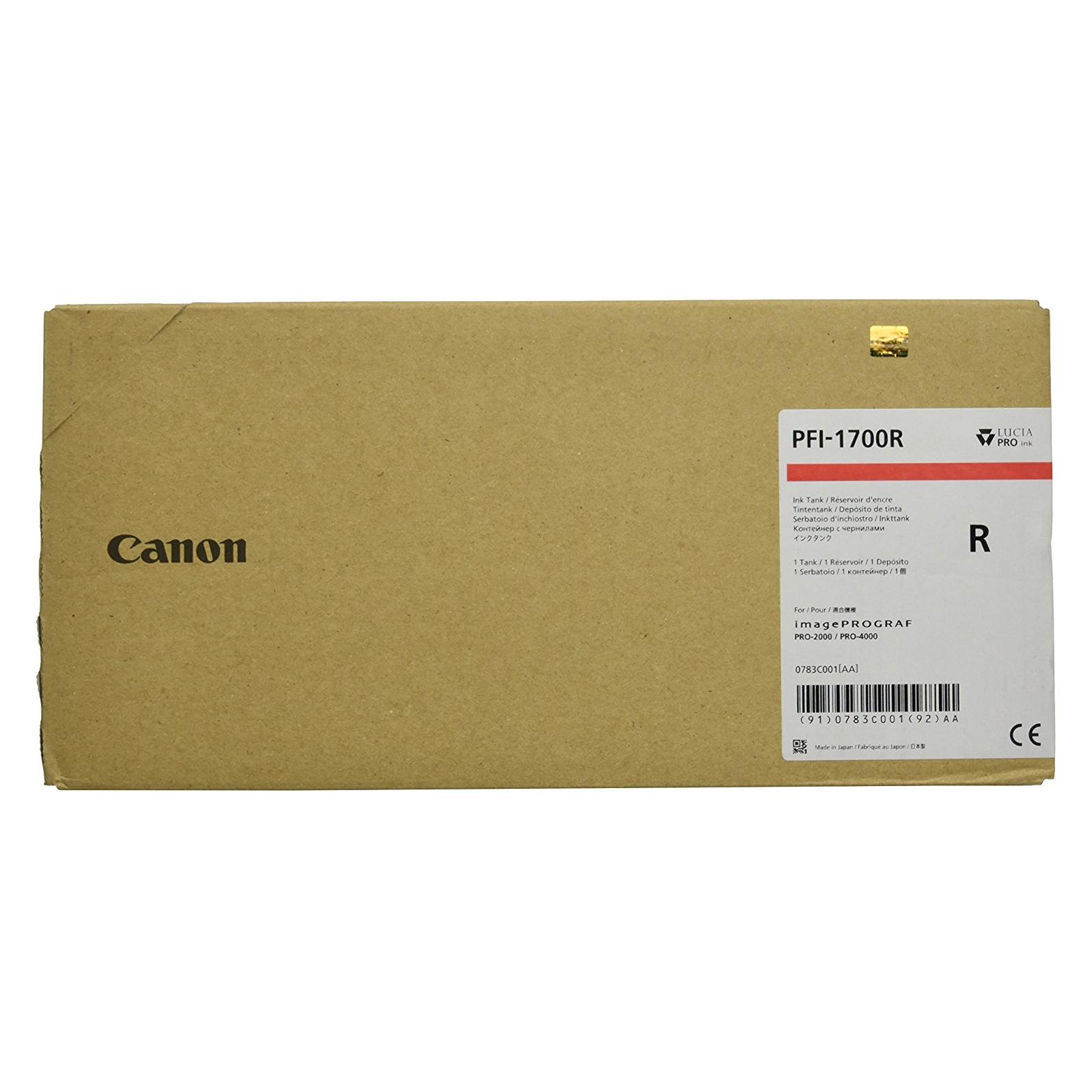 Canon Tintenpatrone red (R) (PFI1700R)