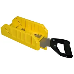 STANLEY Gehrungslade Ku. mit Rückensäge 350x143x95 mm - 1-19-800