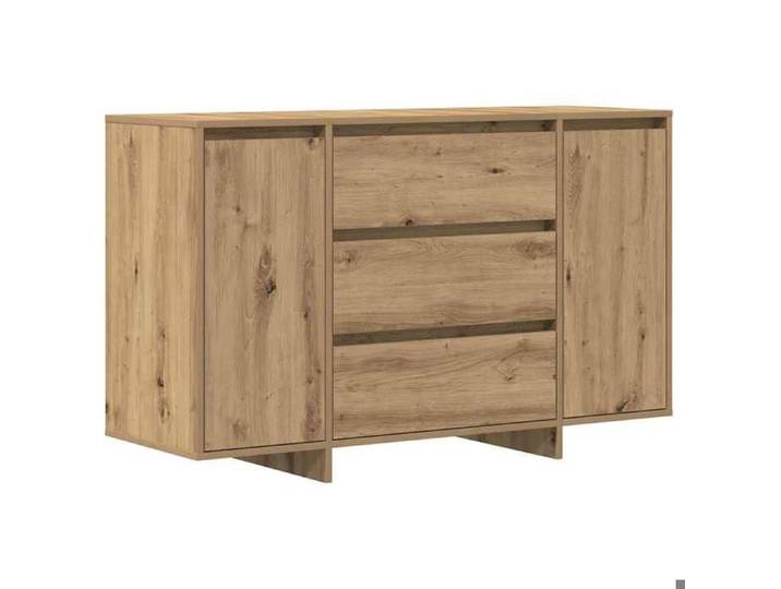 Luxueux Best*Buffet de couloir - Meuble Étagère pour rangement de cuisine/salon - chêne artisanal 120x41x75 cm - Bois d'ingénierie