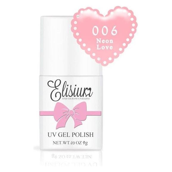 Elisium ELISIUM UV Gel Polish lakier hybrydowy do paznokci 006 Neon Love 8ml (Neon Love, UV-Gel Lack) (67431483)