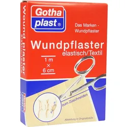 Gothaplast Wundpflaster Elastisch 1mx6cm 1 ST
