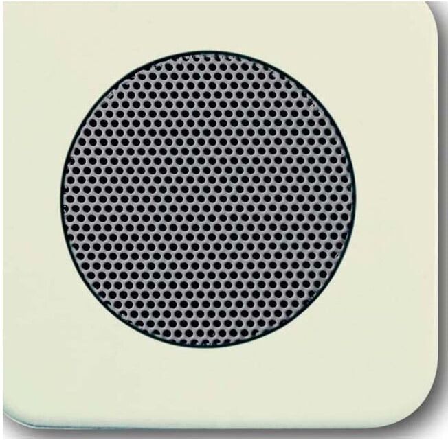 Busch-Jaeger Rosace centrale blanche pour haut-parleur EB 8253-212 (2CKA008200A0076)