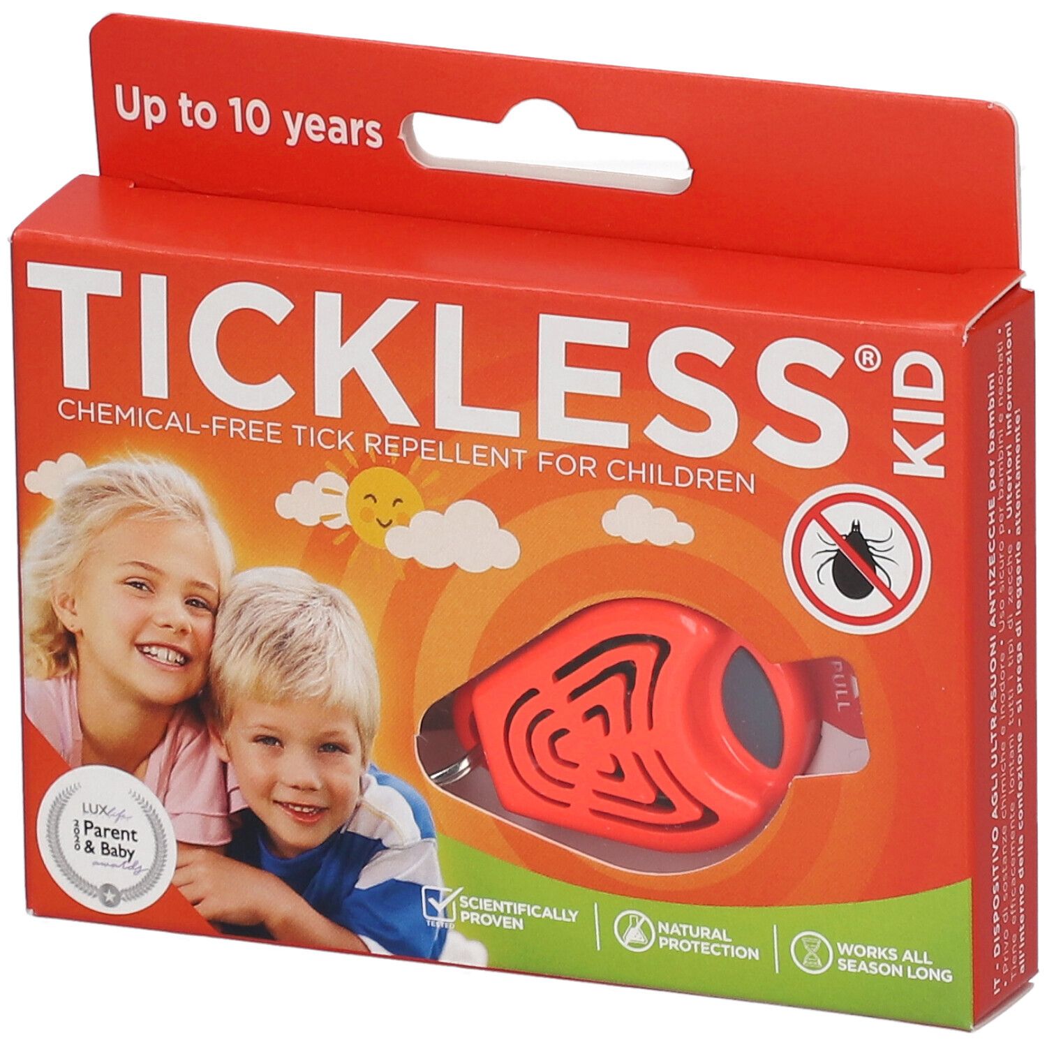 Tickless Kid Oranje 1 St Gerät