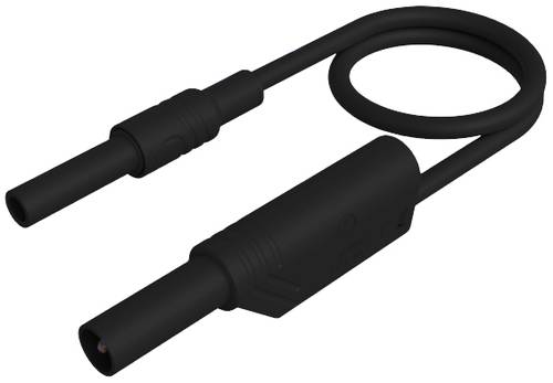 Hirschmann Test & Measurement MAL S WS-B 25/2,5sw Sicherheits-Messleitung 4mm Sicherheits-Buchse 4mm Sicherheits-Stecker