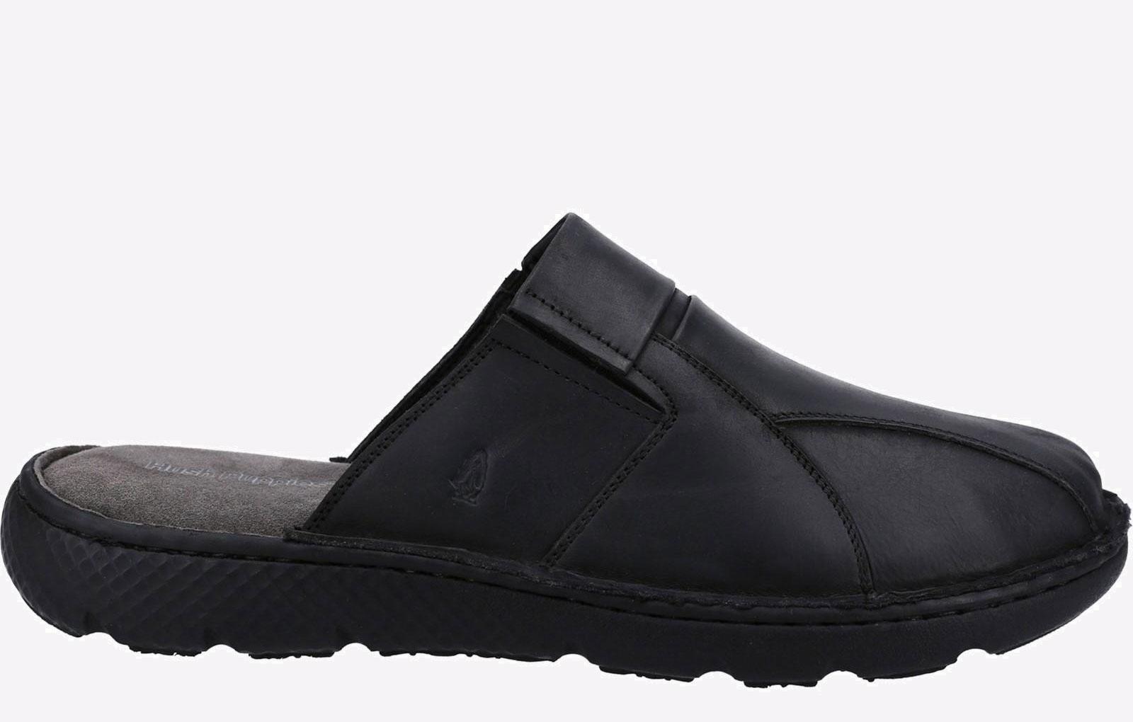 Hush Puppies Carson Mule Leren Sandalen Heren