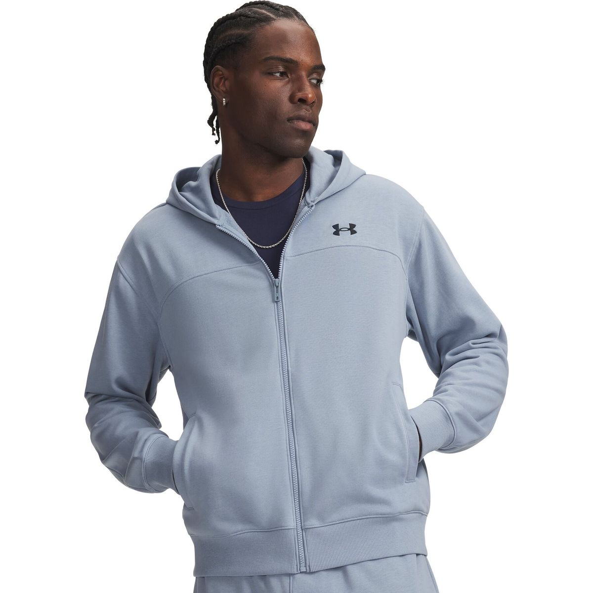 Under Armour Rival LW Full Zip blue black (448) XXL 6009346-448-XXL