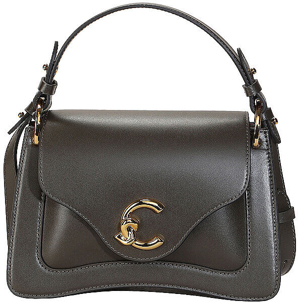 Coccinelle Ledertasche - Umhängetasche C-ME CALF dunkelgrün EG