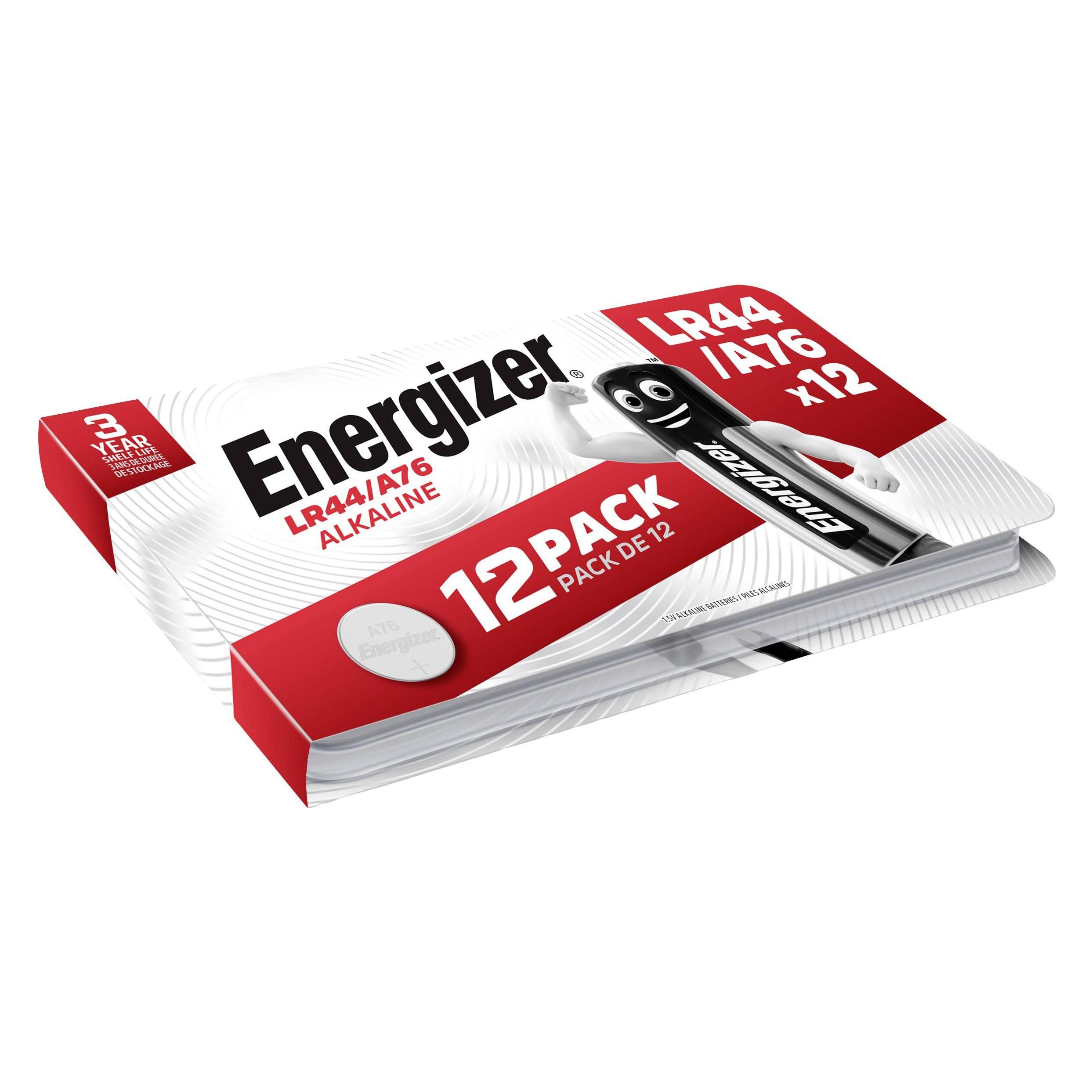 Energizer LR44/A76 (12 Stk., 13, GP76A, LR44, 175 mAh) (E303693200)