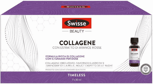 Swisse Beauty Collagene Integratore per la Pelle 7 Fiale da 30 ml