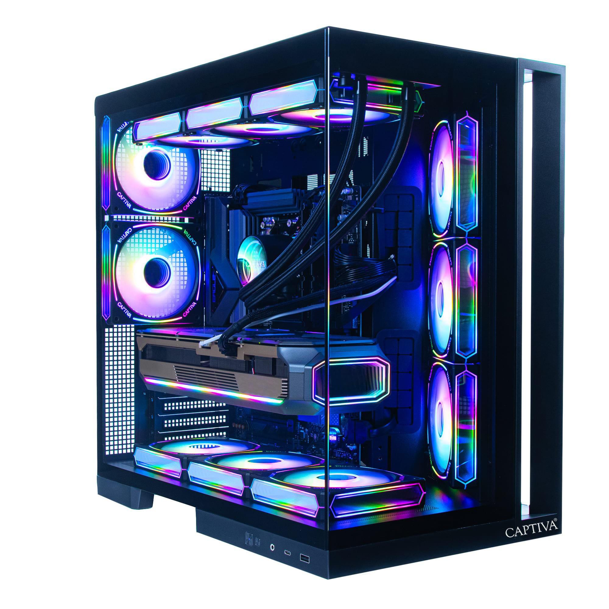 Captiva PC Highend Gaming R90-336 R9 9900X3D 64GB/4TB SSD RTX 5080 Win 11