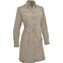 MAUL Damen Kleid Elbetal-SP - Safari Kleid, Größe 38 in Grau Grau