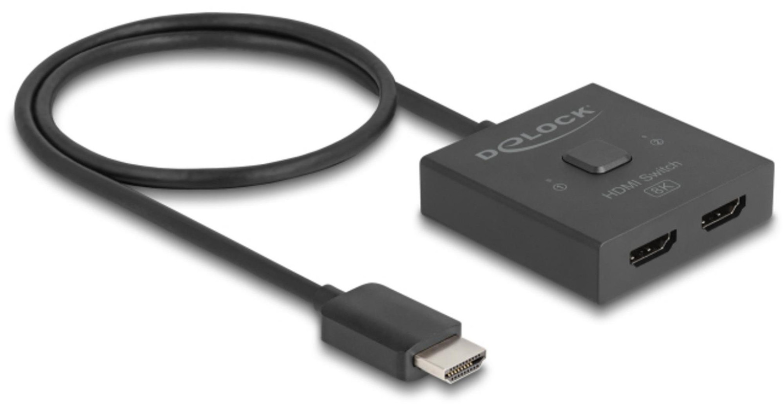 Delock HDMI-schakelaar 2 naar 1 bidirectioneel 8K