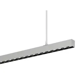 Siteco 51MX34DB39SB Silica 21Office-Leuchte,LED,9.600lm830, direkt/indirekt,abgehängte Montage