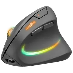 Speedlink PIAVO PRO RGB Vertical Ergonomic Wireless Maus, schwarz