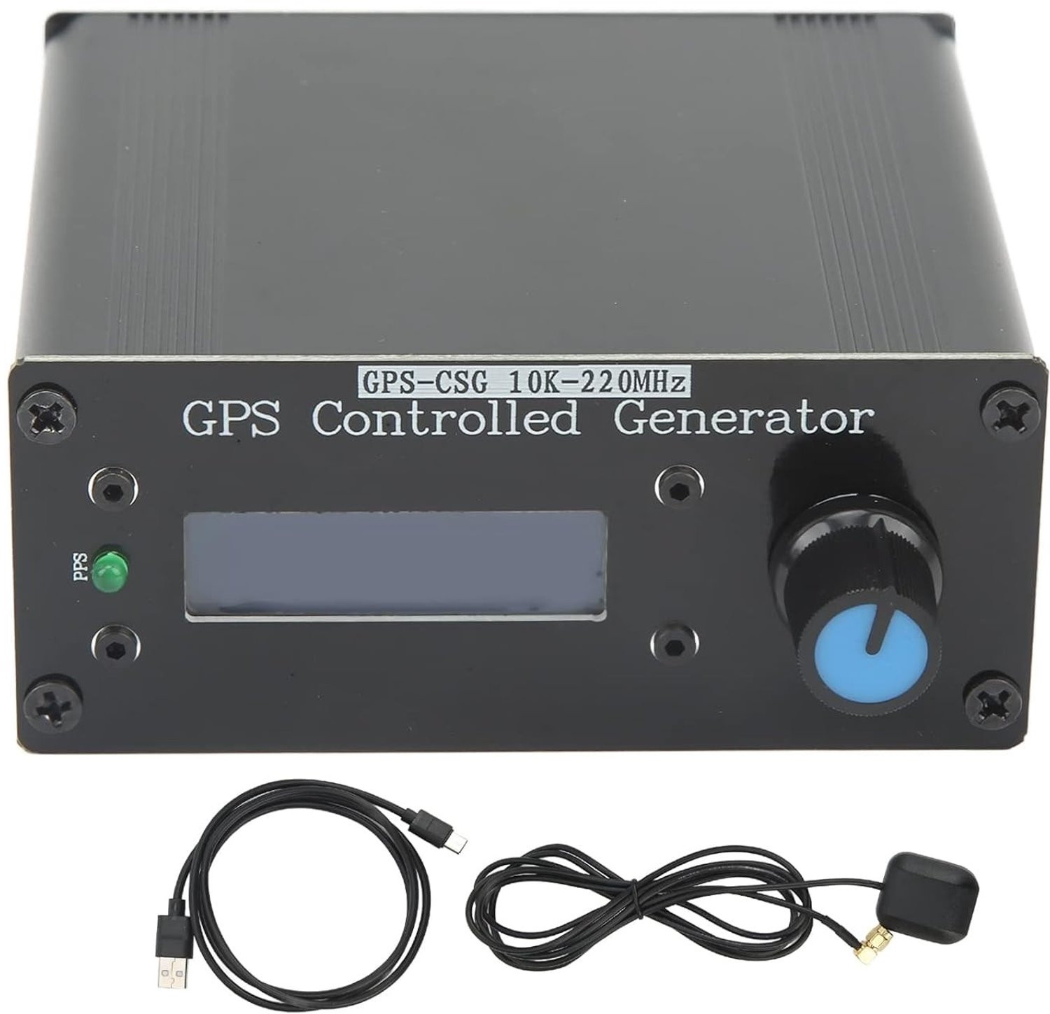 Draagbare signaalgenerator 10kHz tot 220MHz voor RF-toepassingen en veldtesten