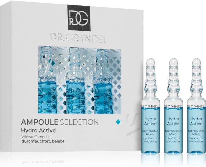 Dr. Grandel Hydro Active ampoule with moisturising effect 3x3 ml