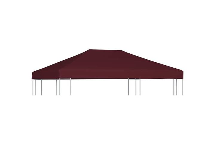 vidaXL Pavillondach 310 G / M² 3/4 M Weinrot, Bordeaux, Rechteckig, 300x400 cm, Sonnenschutz, Pavillons