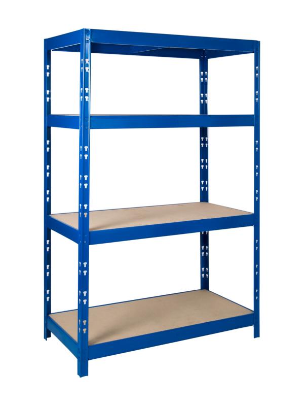 PROFIBAUTECH Weitspannregal 350 kg Tragkr. 4 Böden Span 1800x1200x600 mm 09149362