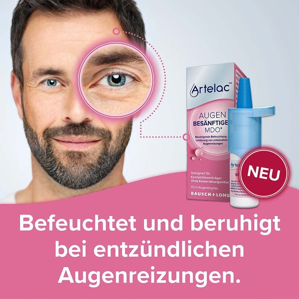 Artelac Augenbesänftiger MDO Augentropfen 10 ml