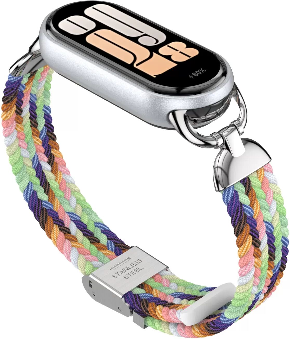 INF Stylisches geflochtenes Schnallenarmband für Xiaomi Mi Band 9/10 Mehrfarbig