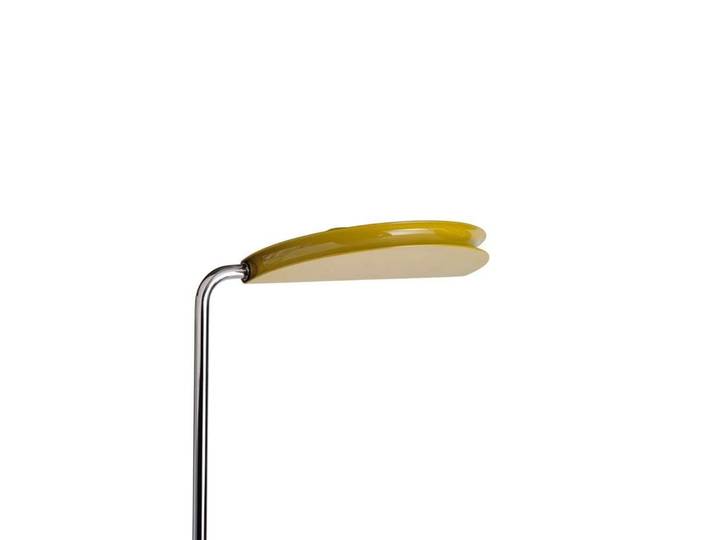 Mezzaluna Stehleuchte White Marble/Yellow - DCW - Wohnzimmer - Metall