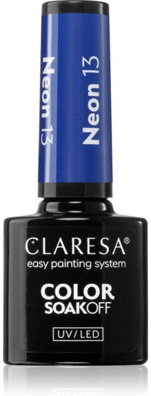 Claresa SoakOff UV/LED Color Neon gel nail polish shade 13 5 g