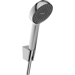 hansgrohe Activera Select S Brausehalterset 95, 2 Strahlarten, EcoSmart, mit Brauseschlauch 125cm, 28052000, Farbe: Chrom