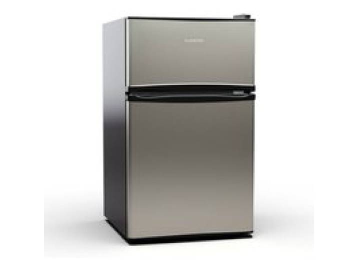 Klarstein Big Daddy Cool Combiné réfrigérateur-congélateur 61/25 litres 2 niveaux acier inoxydable