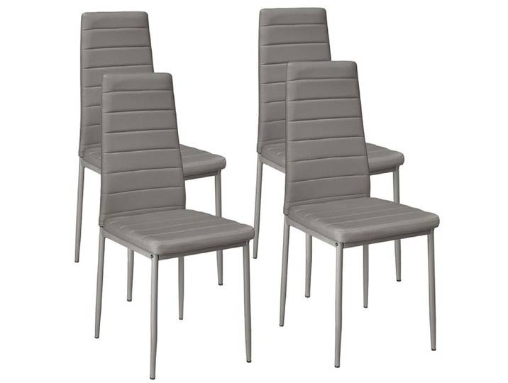 Amiremplie Chaises de Salle à Manger Lot de 4 Chaise Salle a Manger gris