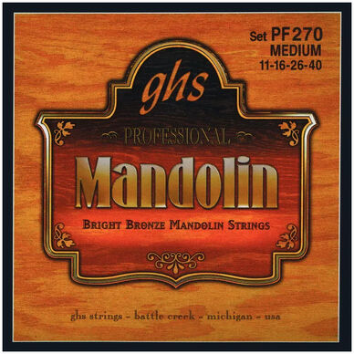 GHS PF270 Mandolin String Set Med.
