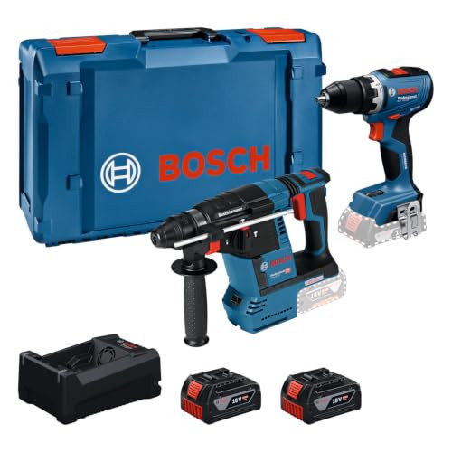 Bosch Professional PRO 18V System Combo Kit met GSR 18V-65 en GBH 18V-26