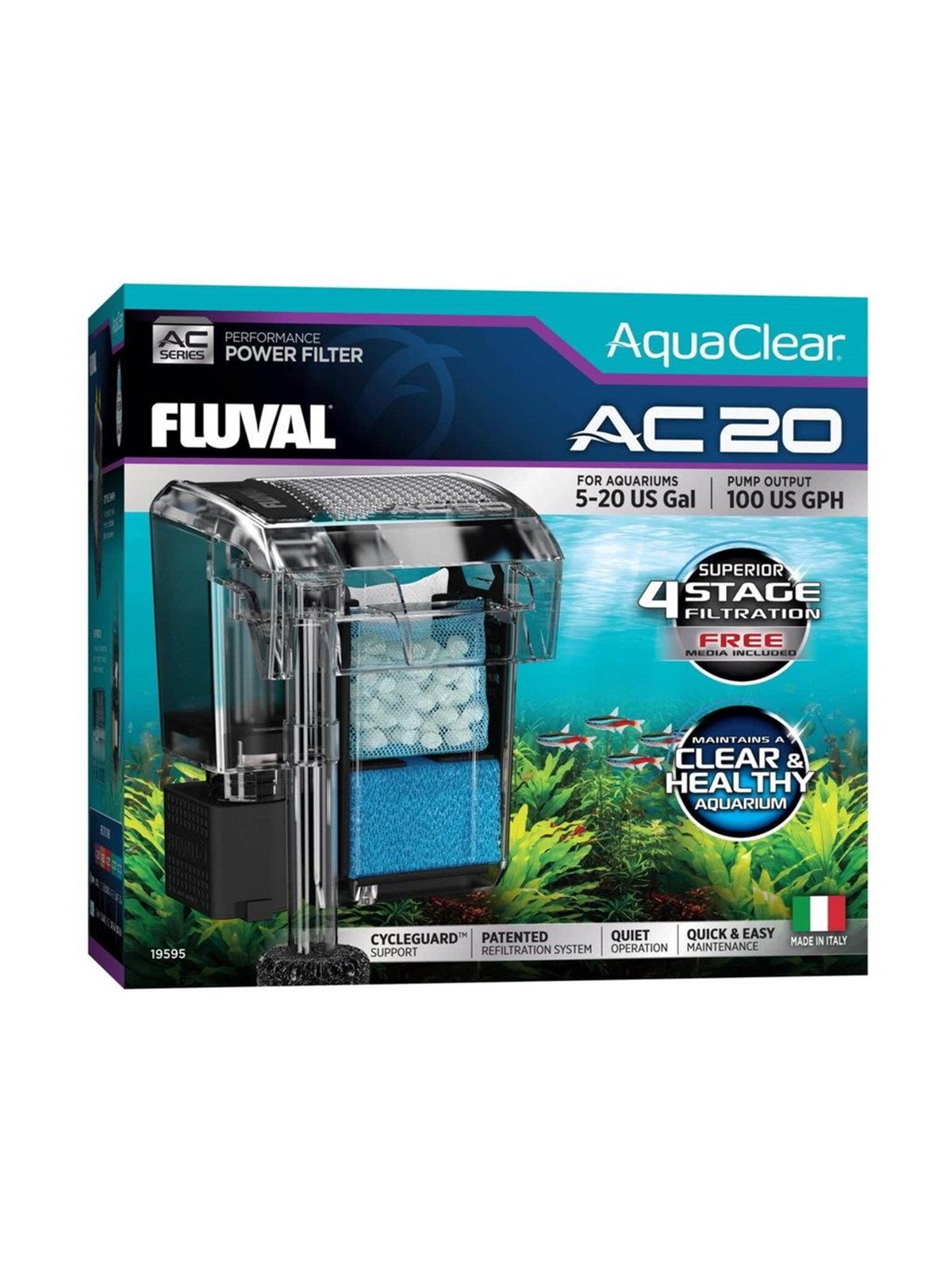 FLUVAL AC 20 Hängefilter 379 l/h