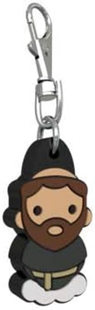 Sint Jozef Beeldje St. Jozef Charm Gevleugeld Gebed Bronskleurig Hoogte: 15 cm