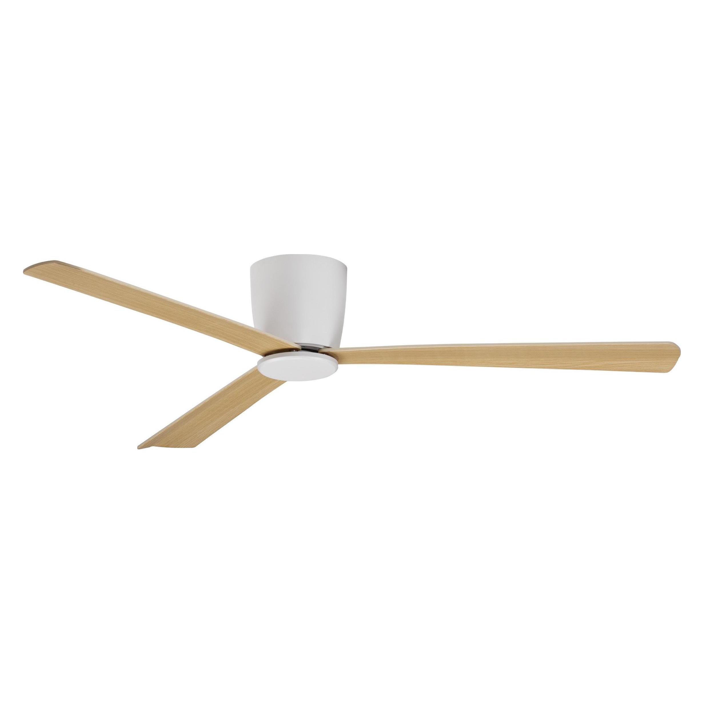 Nova Luce DELL Ventilator Naturholz 18,2x121,9cm dimmbar 9952335 (42702224)