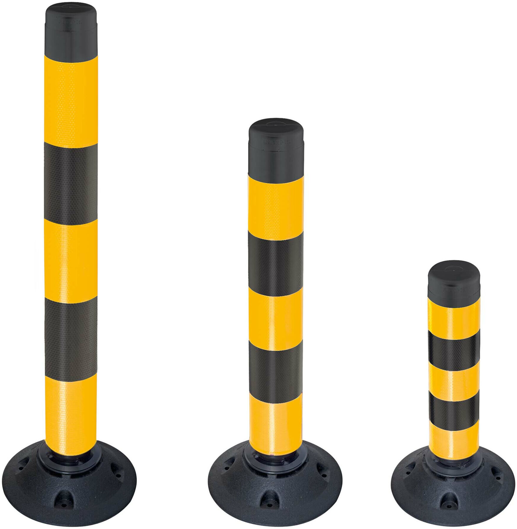 MORAVIA Leitzylinder FlexPin 100-TL gelb reflektierend Ø 100mm H 1000mm (291.27.118)