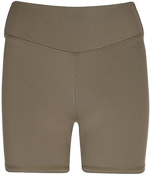 MANDALA Damen Yogashorts Scrunch braun   S W