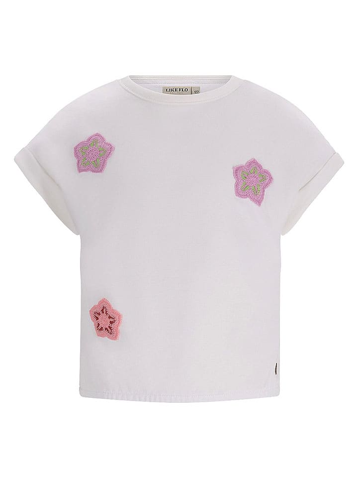 Like Flo Shirt "Djezz" in Weiß - 116