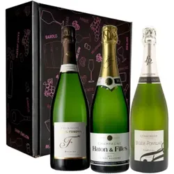 Geschenkset - Winzer-Champagner - 3 Fl. - 2.25L