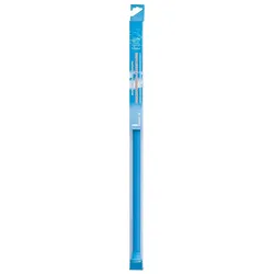 ALU Duschvorhangstange 105 - 180 cm blau Teleskopstange