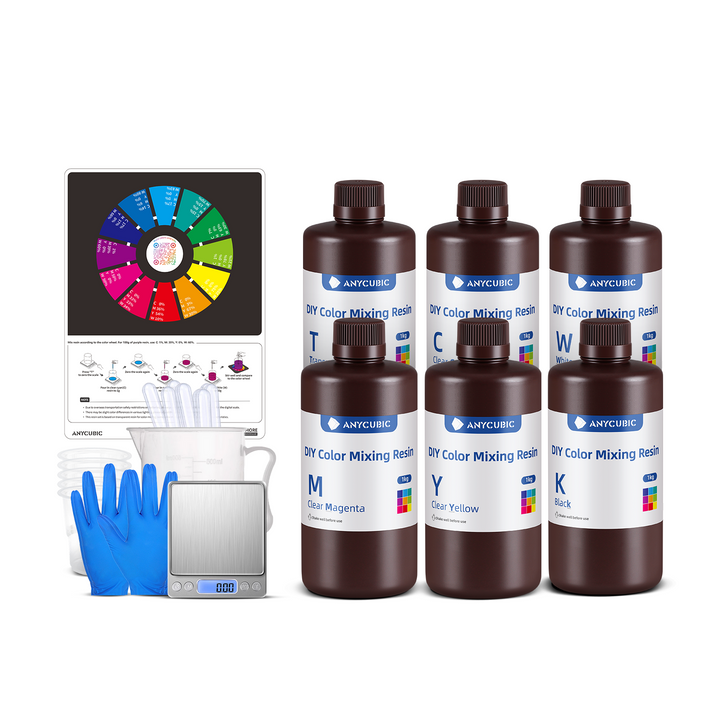 Anycubic DIY Color Mixing Resin STS01-101A-6