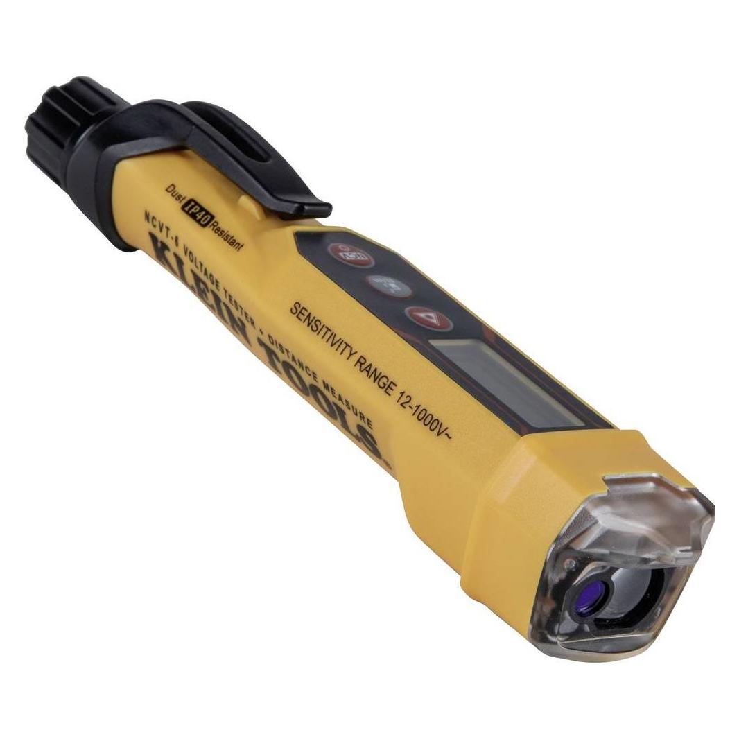 Klein Tools NCVT-6 Berührungsloser Spannungsprüfer CAT IV 1000 V LCD (CAT IV 1000V, Spannungsprüfer) (NCVT-6)